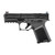 FX-19 Patriot LT compact pistol with red fiber optic sight and textured grip against a white background. FX-19 Patriot LT compact pistol with red fiber optic sight and textured grip against a white background.