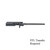 Faxon FX22 Complete Barreled Action with 10.5" straight fluted medium barrel in black, showcased on a white background. Faxon FX22 Complete Barreled Action with 10.5" straight fluted medium barrel in black, showcased on a white background.