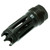 FAXON MUZZLOK® STAINLESS STEEL PLAN B FLASH HIDER 1/2X28 - 9MM BORE
