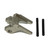 Included accessories for Faxon FX19X frame: stainless locking block and two black frame pins
