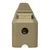 Faxon FF-22 10/22 receiver Champagne Cerakote view of Faxon X engraving and cleaning port