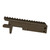 Faxon FF-22 10/22 receiver OD Green Cerakote — side view of engraving side