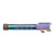 FAXON MATCH SERIES FLAME FLUTED® THRD BARREL FOR G19 GEN 2-5 9MM CHAMELEON PVD