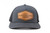 Faxon Charcoal/Black Snapback Hat