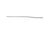 Faxon pistol-length AR gas tube, bright 304 seamless stainless steel, with installation roll pin
