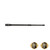 Faxon Duty Series Pencil Profile 16 inch 5.56 barrel — full side view, mid-length gas Faxon Duty Series Pencil Profile 16 inch 5.56 barrel — full side view, mid-length gas