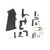 9mm LOWER PARTS KIT, NO TRIGGER GUARD, no mag catch parts
