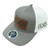 Faxon Charcoal/White Snapback Hat - Leather Patch