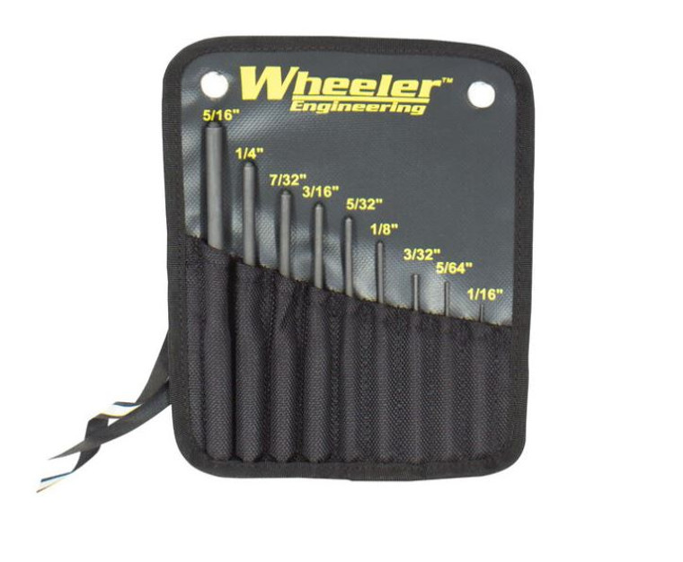 Wheeler Tools® Roll Pin Punch Set