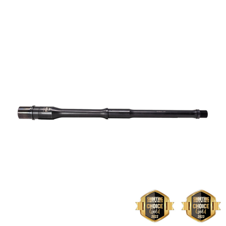 Faxon Duty Series 16" Big Gunner 8.6 Blackout Barrel, carbine length, made from 4150 steel with Nitride finish for AR-10, awarded Shooting Choice Gold 2022-2023.