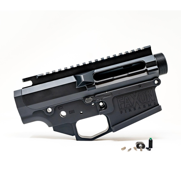 Faxon Billet AR10 Receiver Set Precision Machined, Lightweight, and
