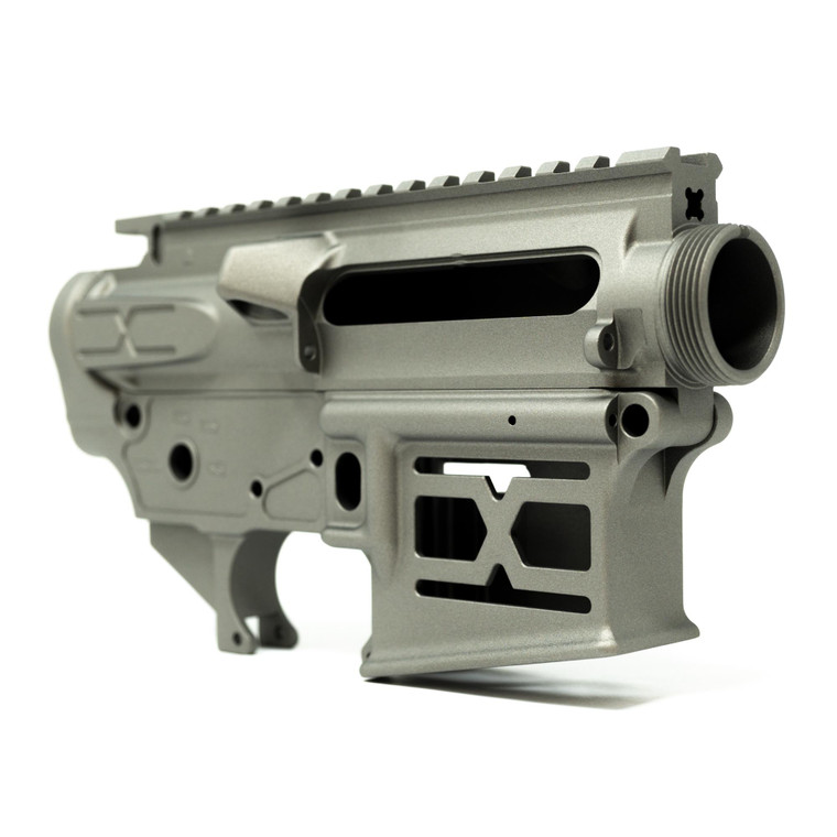 Faxon X-TRA Lite AR15 Receiver Set – Titanium Cerakote® – Stripped