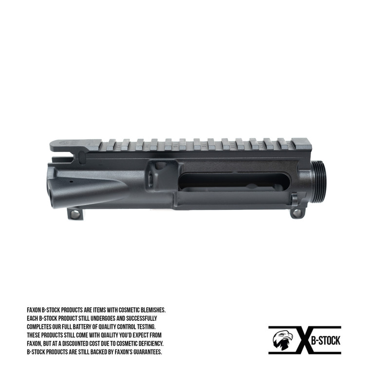 B-STOCK Faxon Enhanced Forged Upper Receiver, Stripped