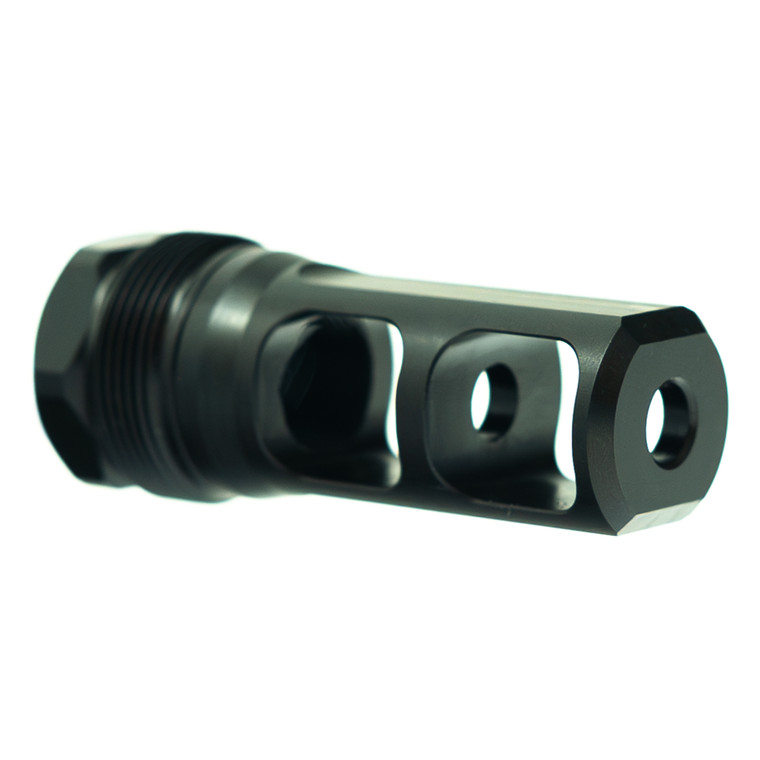 FAXON MUZZLOK® STAINLESS STEEL PLAN B COMPATIBLE MUZZLE BRAKE 1/2X28