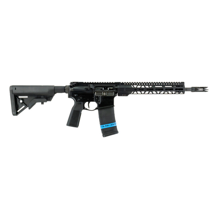 Faxon PRO 12.5 inch 5.56 NATO AR15 SBR right-side profile
