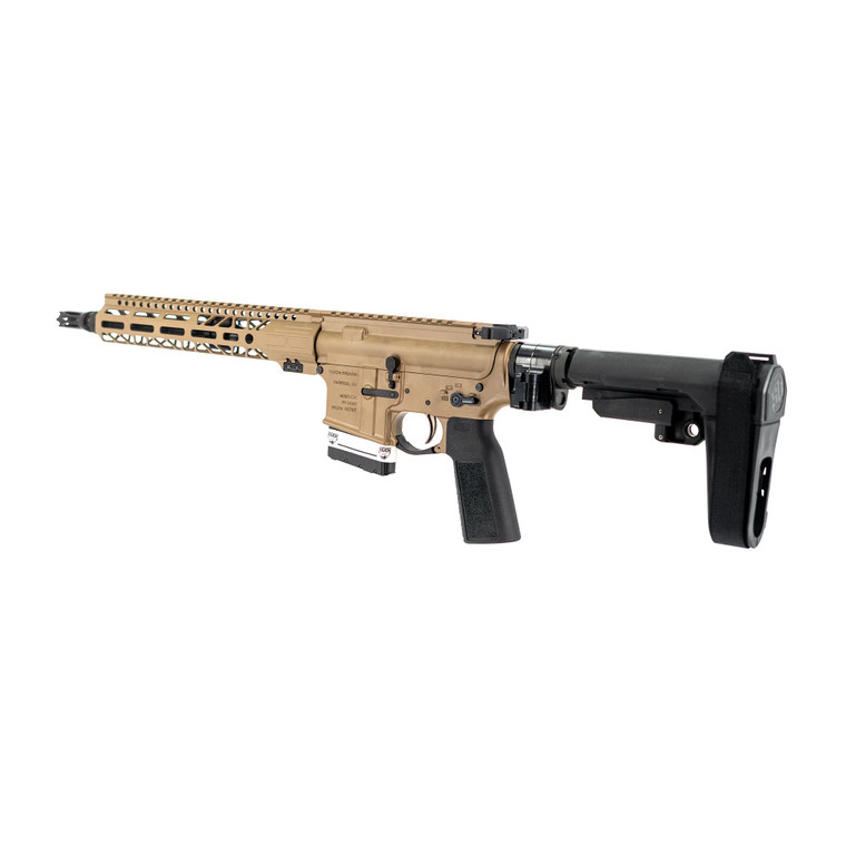 FAXON PREMIERE 11.5" 1:5 TWIST 338 ARC AR15 PISTOL - FDE CERAKOTE®