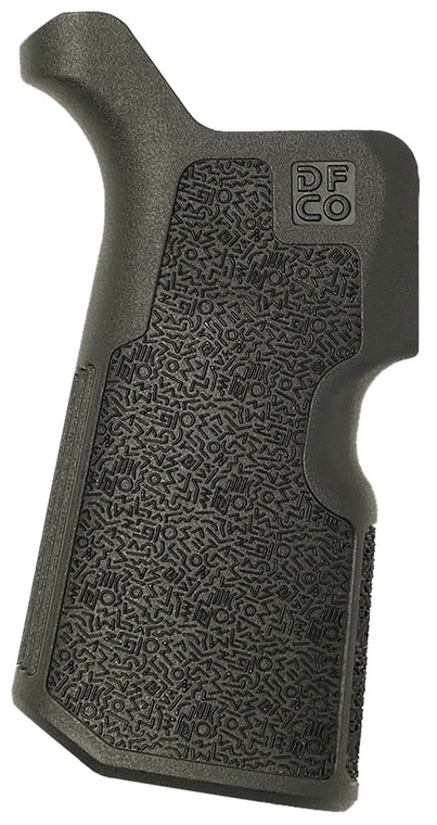 Die Free Co Kung Fu AR-15 Pistol Grip - Black - Ships From Sports South