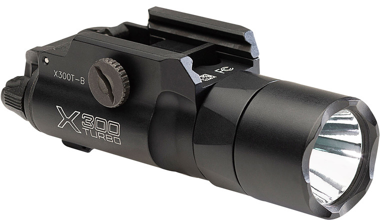SureFire X300T-B Turbo 650 Lumen Weapon Light - Thumbscrew | Faxon