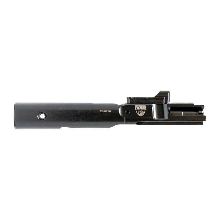 Faxon Superfinished 9mm PCC full-mass blowback bolt carrier group Gen 2 nitride – Glock®/Colt® compatible AR9 BCG.