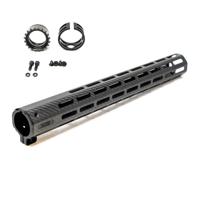Faxon Streamline Carbon Fiber 17" MLOK Handguard