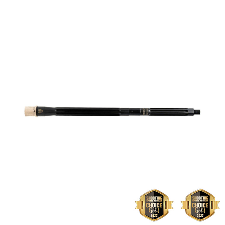 Faxon Match Series 16 inch .223 Wylde Heavy Fluted barrel, mid-length gas Faxon Match Series 16 inch .223 Wylde Heavy Fluted barrel, mid-length gas