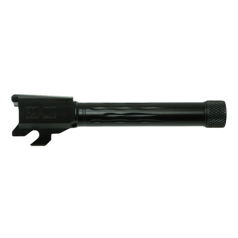FAXON MATCH SERIES FLAME FLUTED® THREADED BARREL FOR P320 COMPACT 9MM