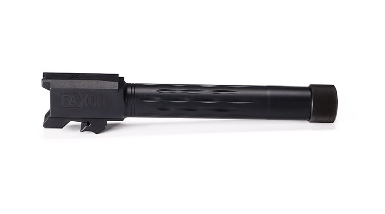 Faxon Match Series Barrel for M&P® 2.0 Compact w/ Patented Flame Fluting, 416-R, QPQ Nitride, Threaded 