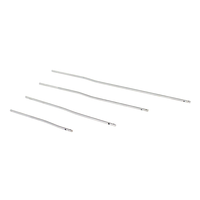 Faxon carbine-length AR gas tube, bright 304 seamless stainless steel, with installation roll pin