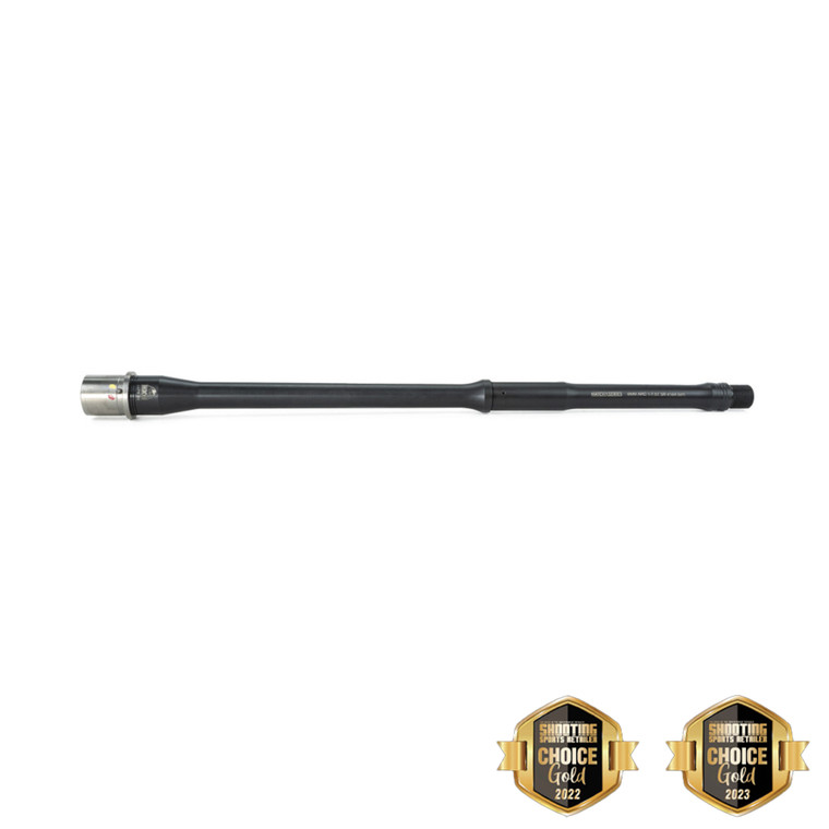 Faxon 16-inch Gunner 6mm ARC AR-15 Barrel, Mid-Length 416R Nitride, 5R Rifling, Nickel Teflon Extension, 1/7.5 Twist - 2022-2023 Shooting Choice Gold Winner.