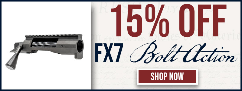 15% OFF FX7 BOLT ACTION