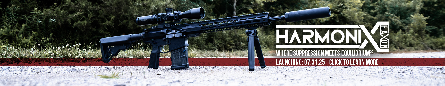 FAXON HARMONIX SUPPRESSORS LAUNCHING 07.31.25