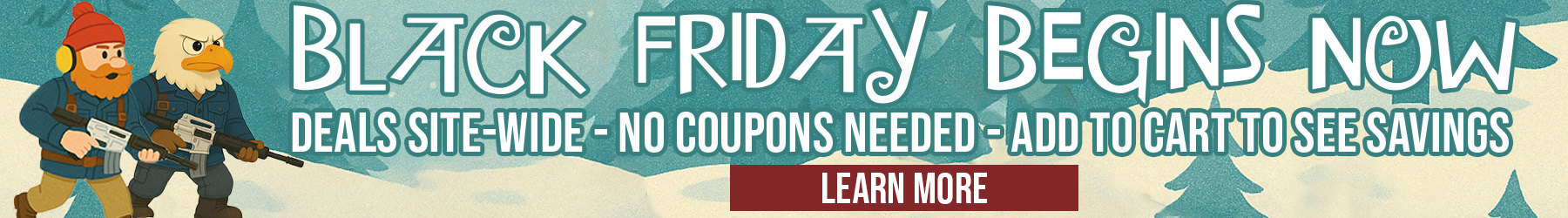 BLACK FRIDAY BEGINS NOW AT FAXON FIREARMS