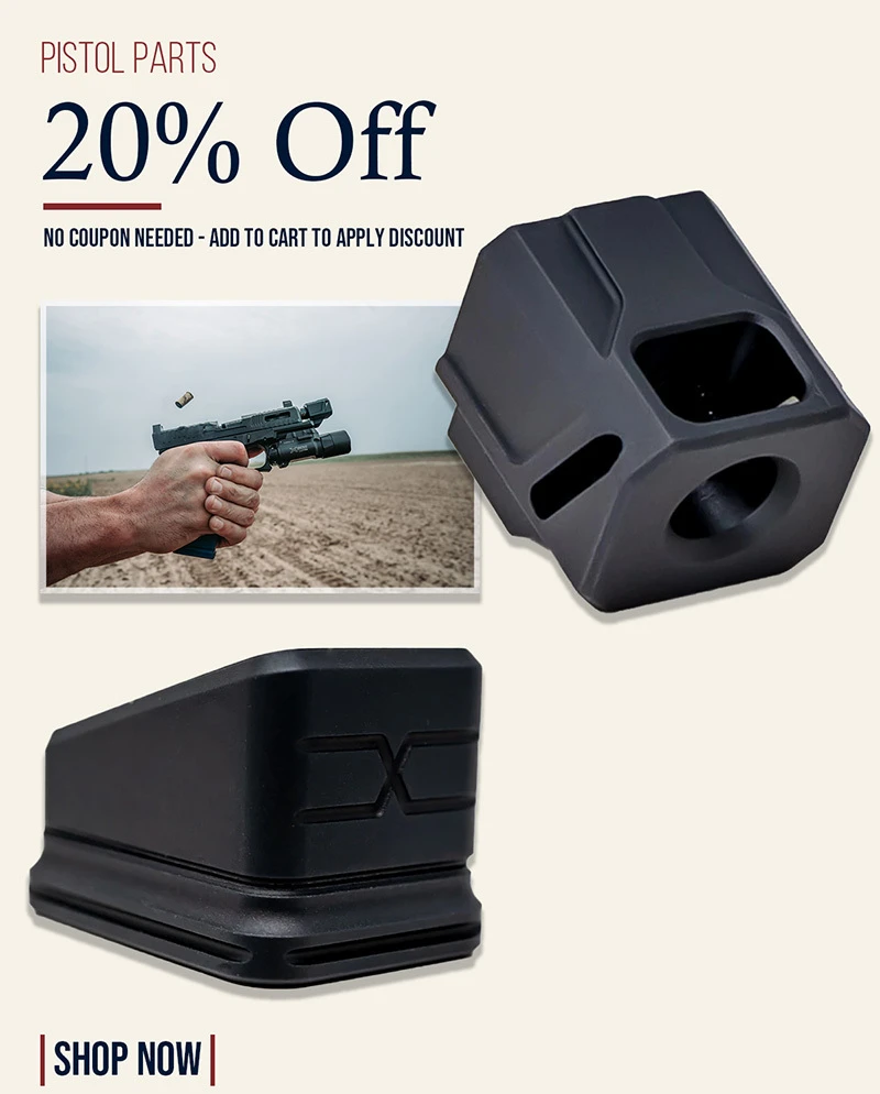 20% OFF PISTOL PARTS