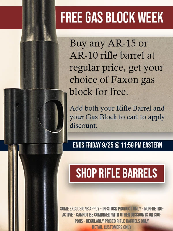 SHOP BEST SELLING RIFLE BARRELS
