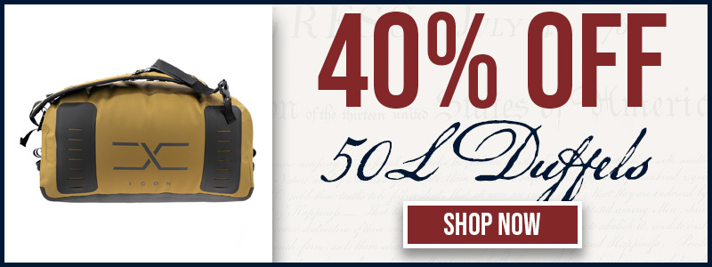 40% OFF 50L WATERPROOF DUFFELS - SHOP NOW