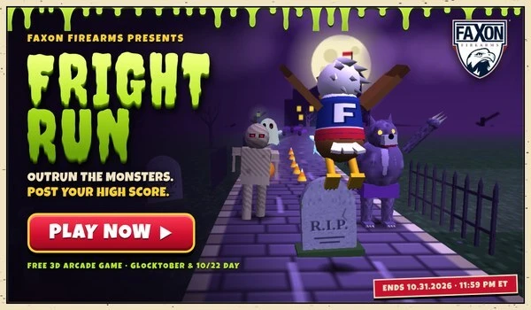 FREE FAXON FIREARMS FRIGHT RUN GAME