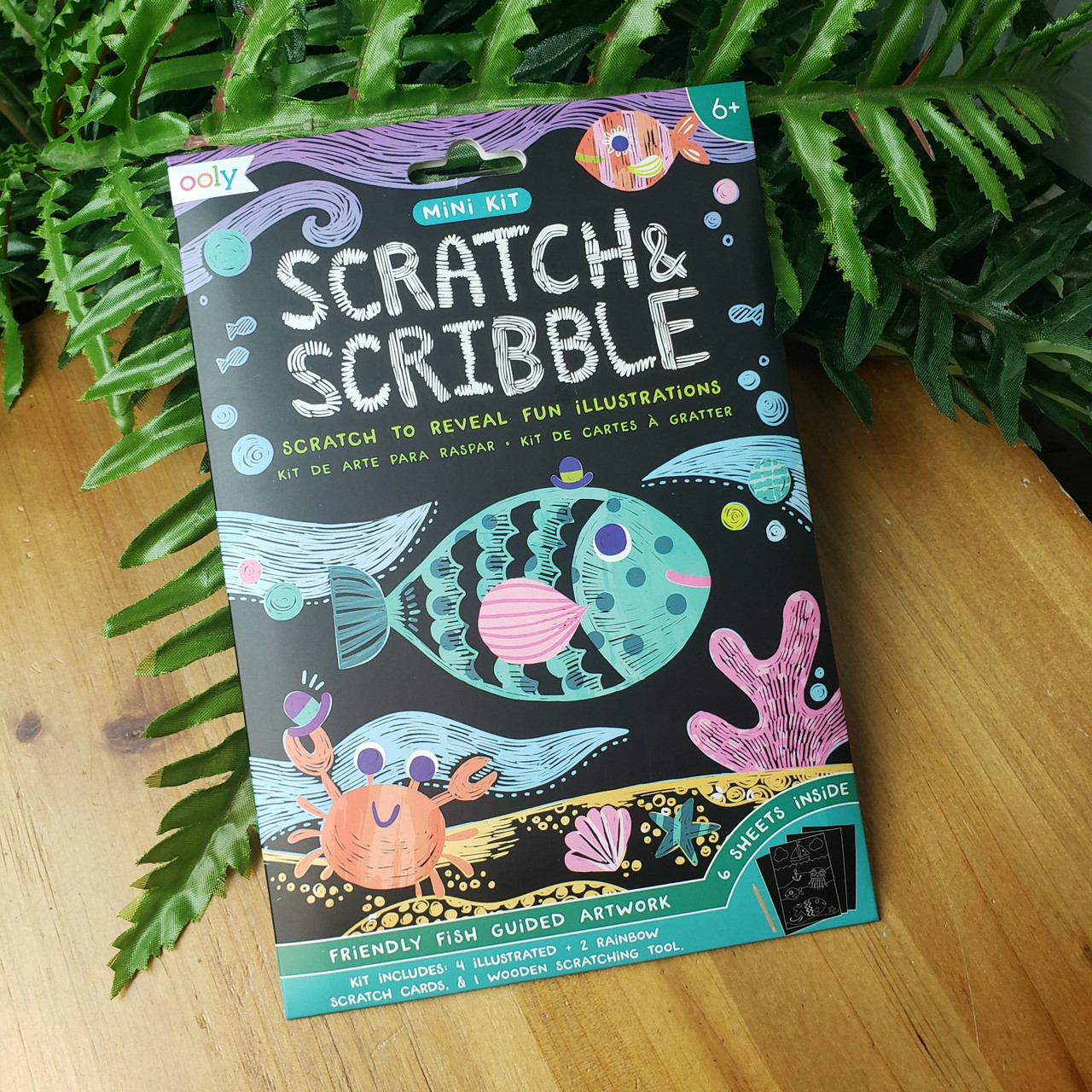 Cutie Cats Scratch & Scribble Mini Art Kit