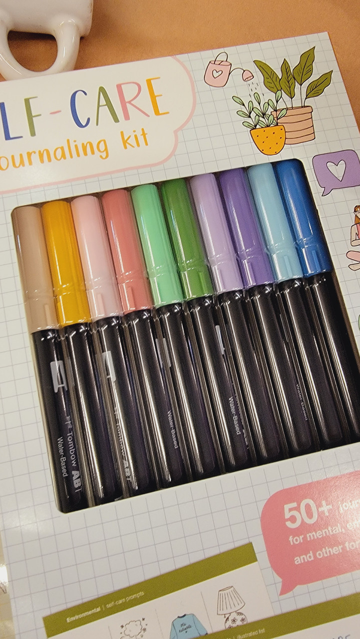 5 Reasons to Love the Self-Care Journaling Kit - Tombow USA Blog