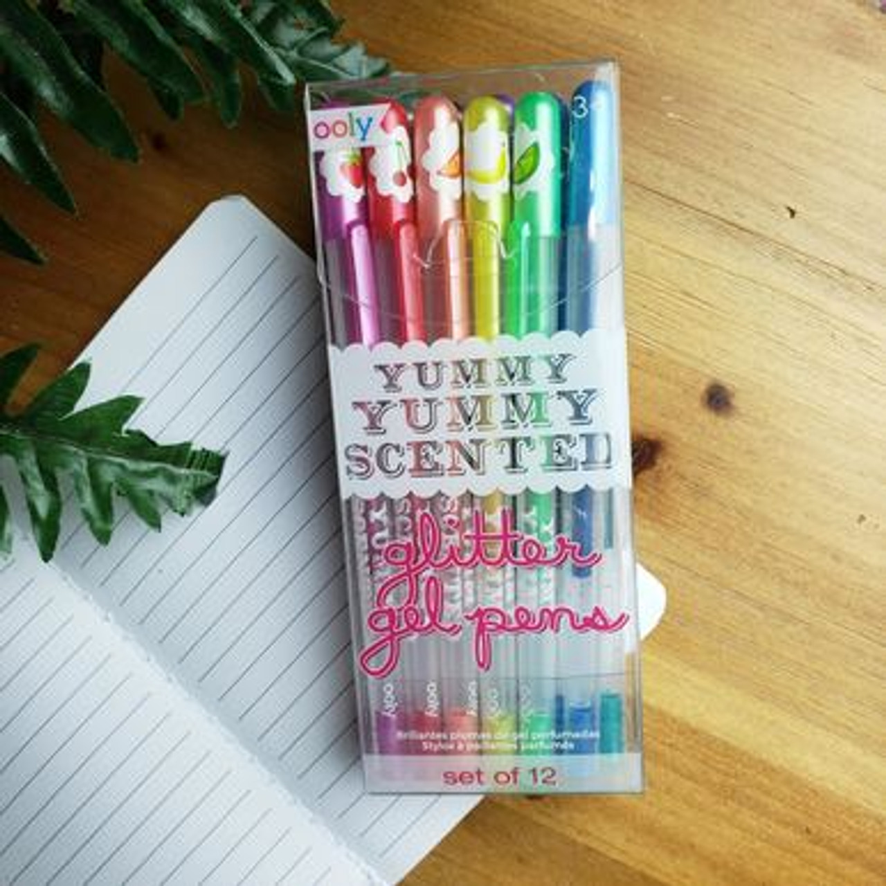 Oh My Glitter! Gel Pens-Set of 12 - mulberrycottage