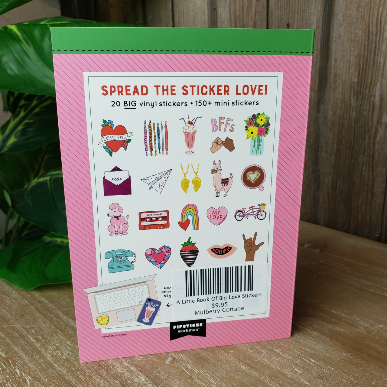 A Little Book of Big Word Stickers [Book]