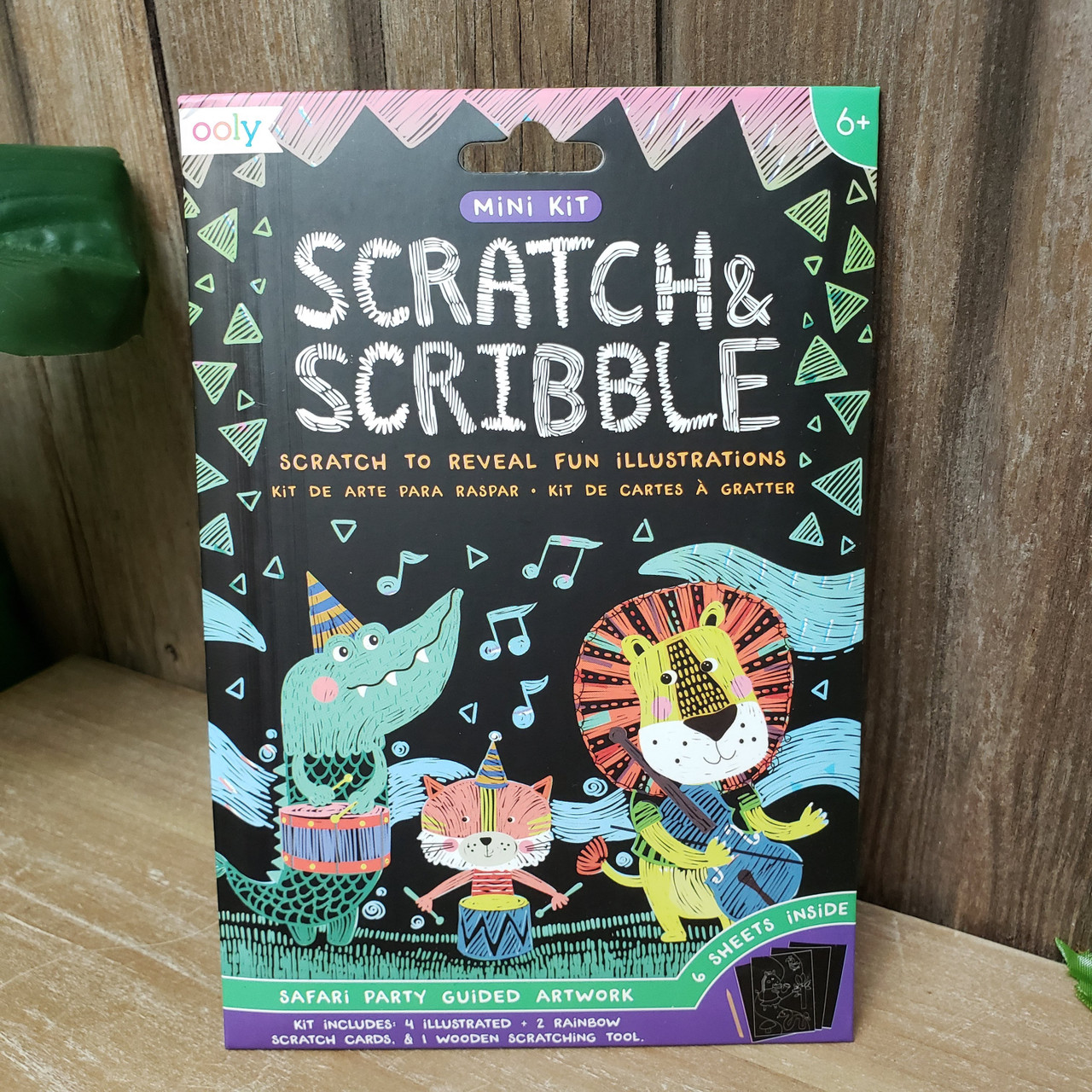 Cutie Cats Scratch & Scribble Mini Art Kit