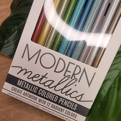 Modern Metallics Colored Pencils