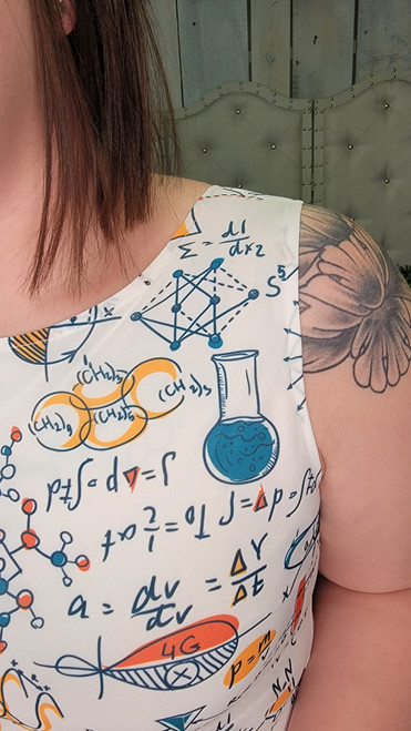 White Science Dress