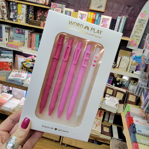 Word Play Pen Set-Love