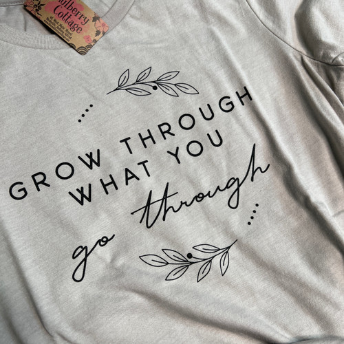 Grow Through Tee-H.Cool Grey