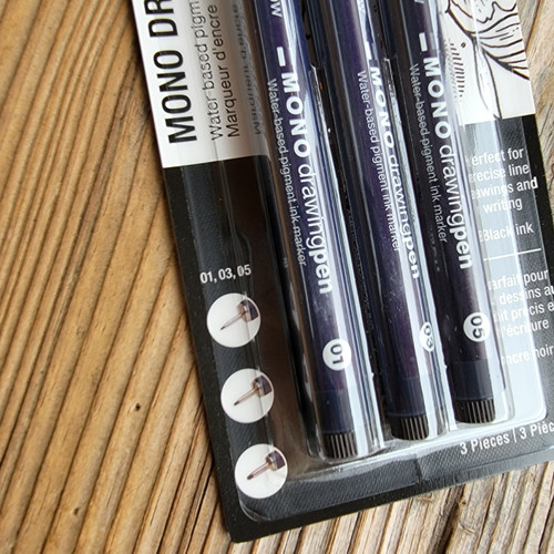 Tombow Mono Drawing Pens-Black