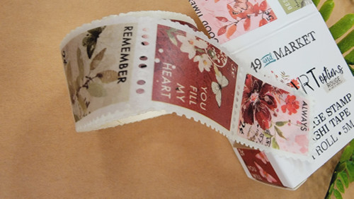 Postage Stamp Washi-Rouge