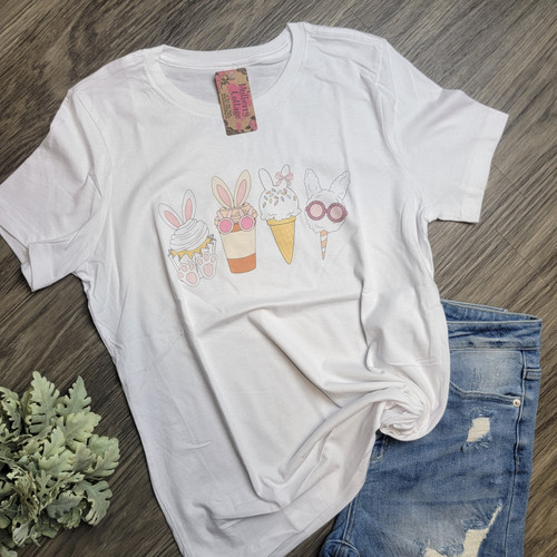 Easter Treats Tee-White