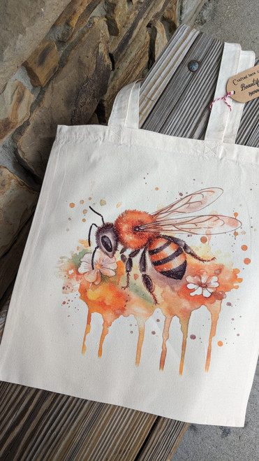 Tote Bag-Honey Bee