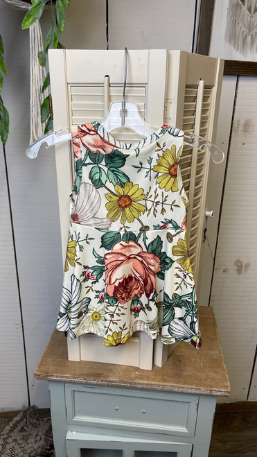 Kids Vintage Floral Dress